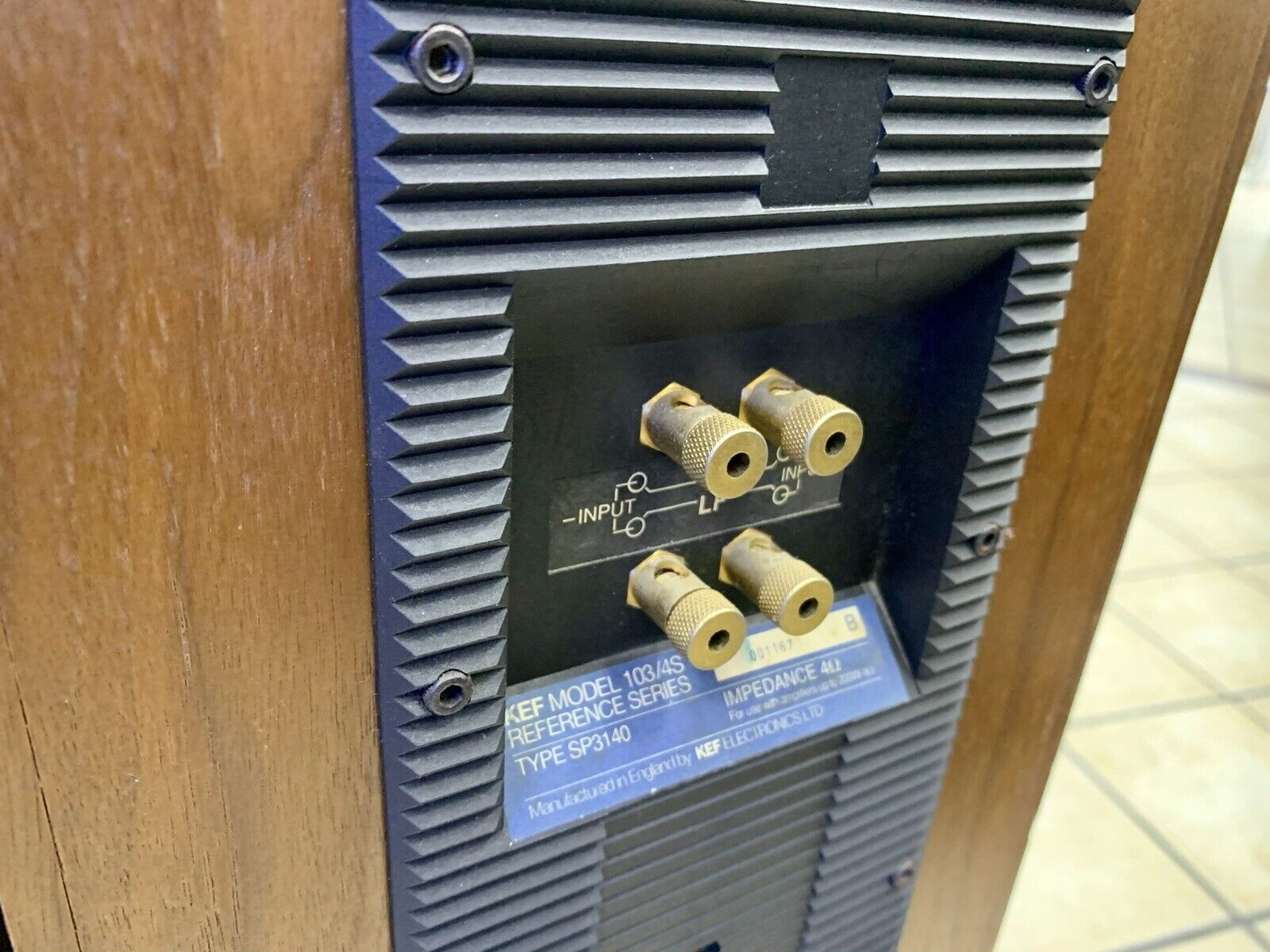 KEF Model103/4S(ペア) KEF REFERENCE SERIES Model 103/4S Vintage monitor Speaker 200W