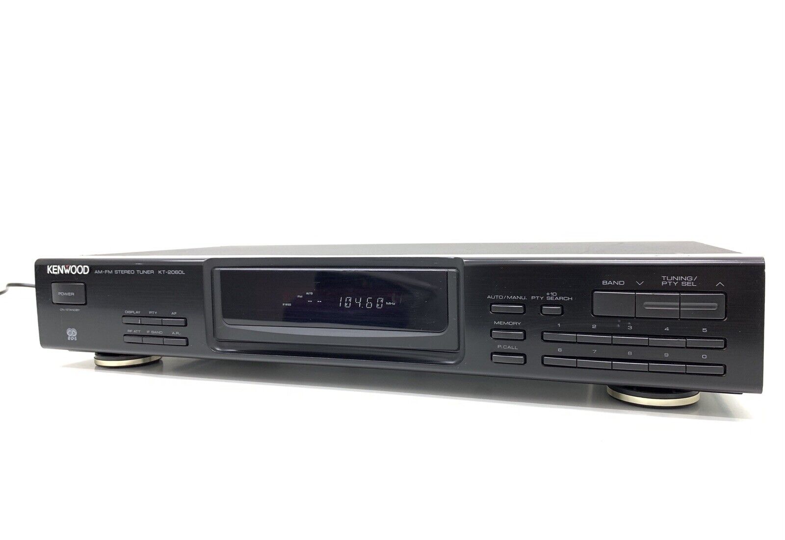 KENWOOD KT-2060L FM MW LW Digital Stereo SYNTHESIZER Tuner Vintage 1994 Like New