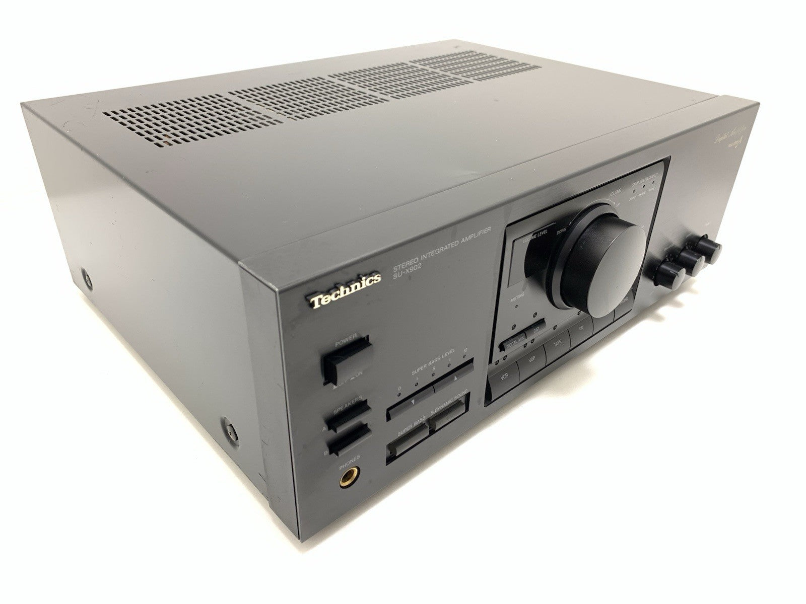 TECHNICS SU X902 Stereo Integrated Amplifier 2X 100W RMS Vintage Work GOOD LOOK