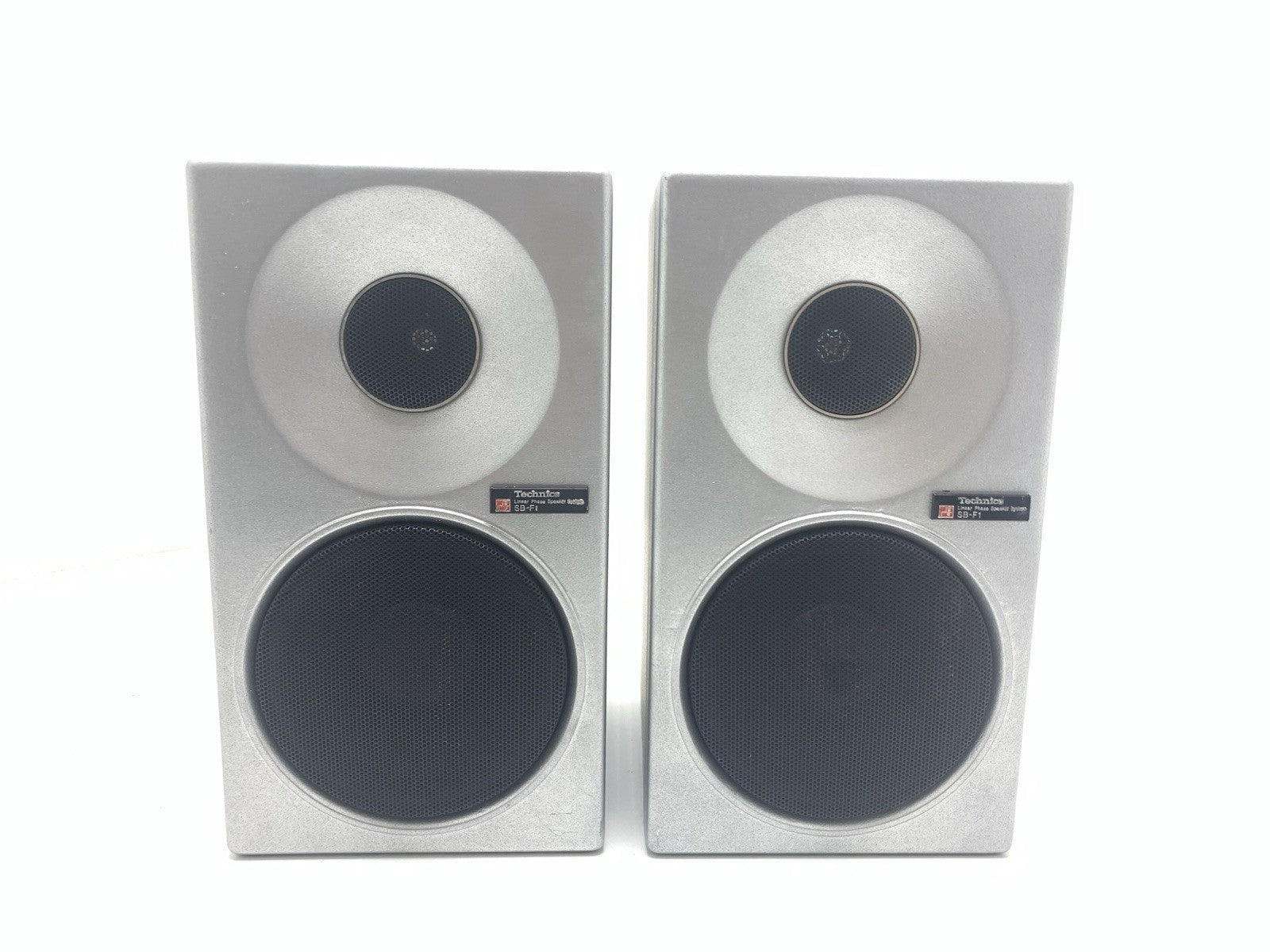 TECHNICS SB F1 Mini Speaker 2 Way System 40Watts RMS Vintage 1978 Work Good Look