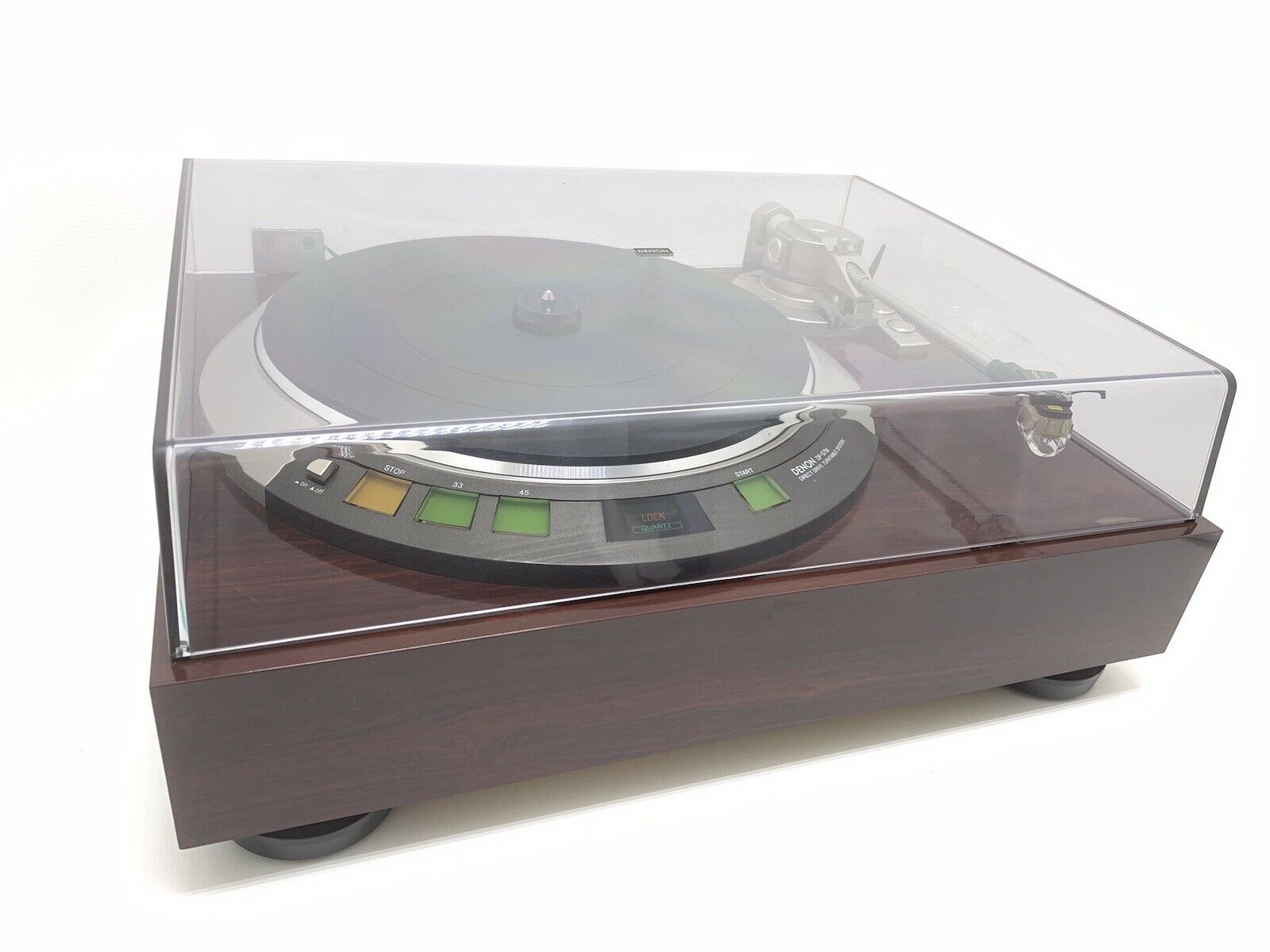 DENON ターンテーブル　DP-57M DENON DP-57M Turntable Quartz PLL Direct Drive HiEnd Vintage