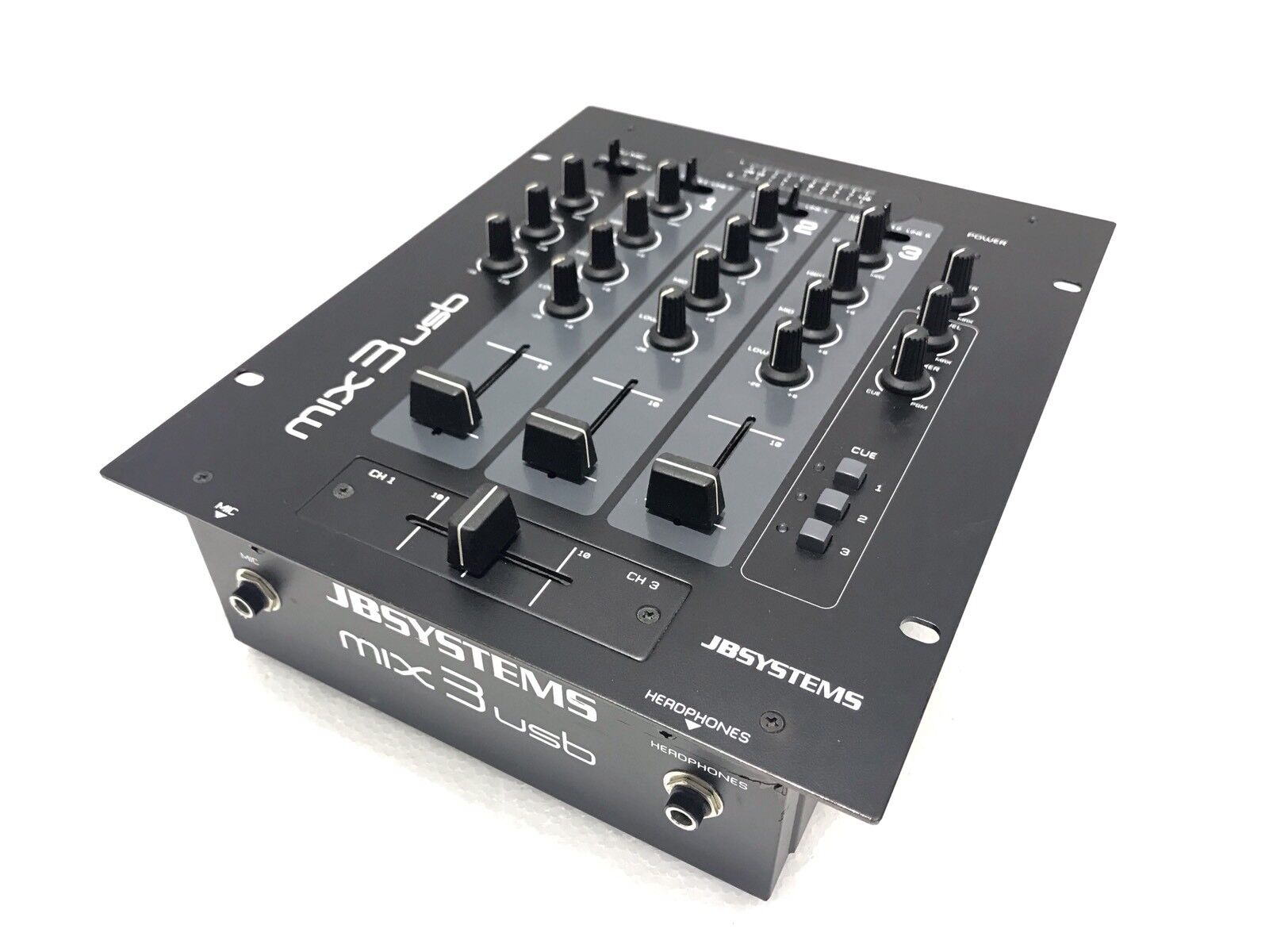 JB Systems MIX 3 USB - Controlador de DJ 3 Channel Working 100% Good Look