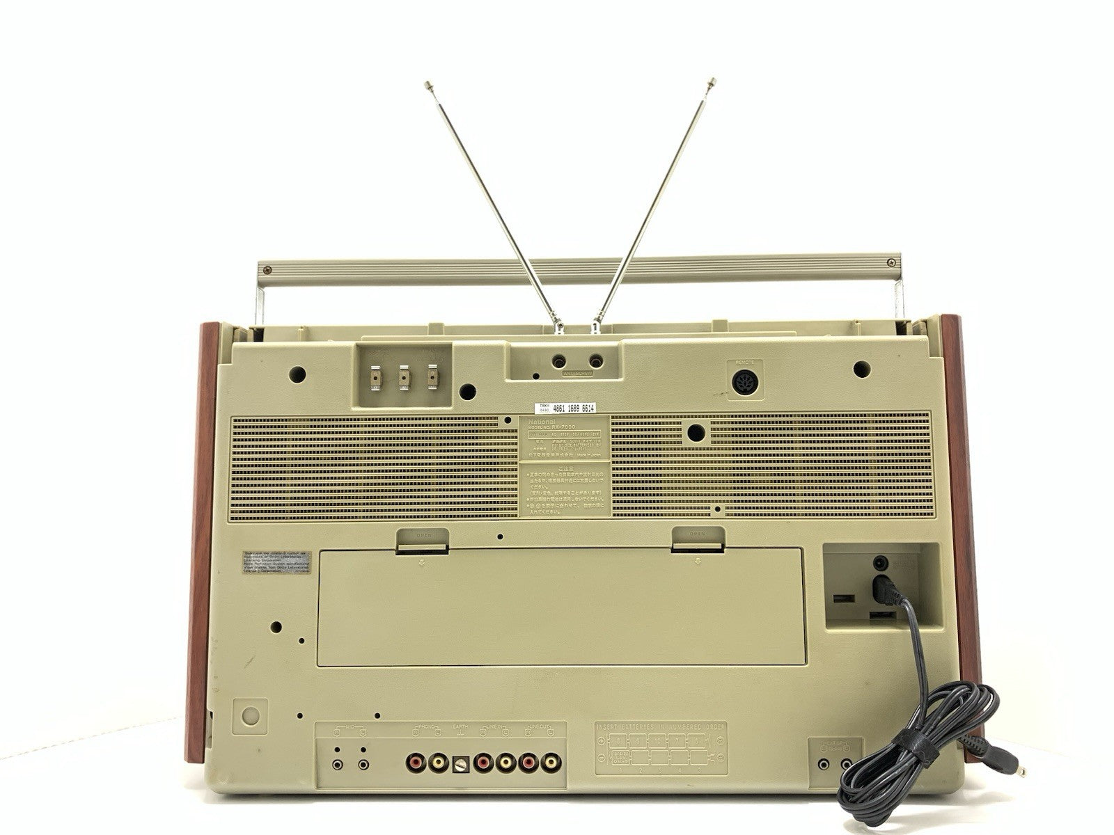 NATIONAL PANASONIC RX 7000 BOOMBOX STEREO Radio Cassette Vintage