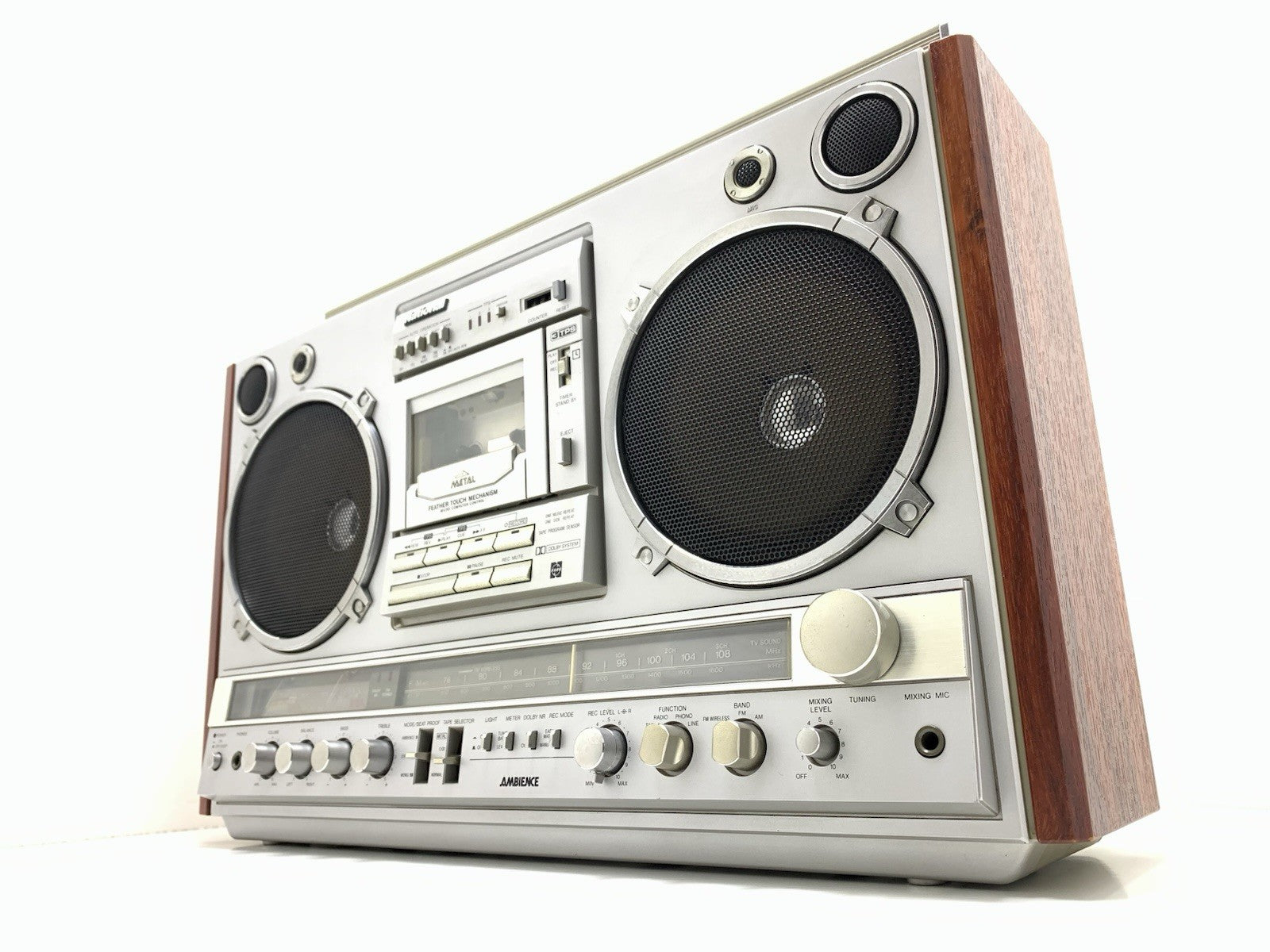 NATIONAL PANASONIC RX 7000 BOOMBOX STEREO Radio Cassette Vintage Work Good Look