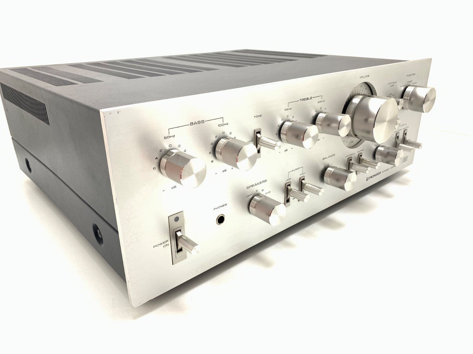 PIONEER SA 9500 II Stereo Amplifier 80+80 Watts RMS Vintage 1976 Work Good Look