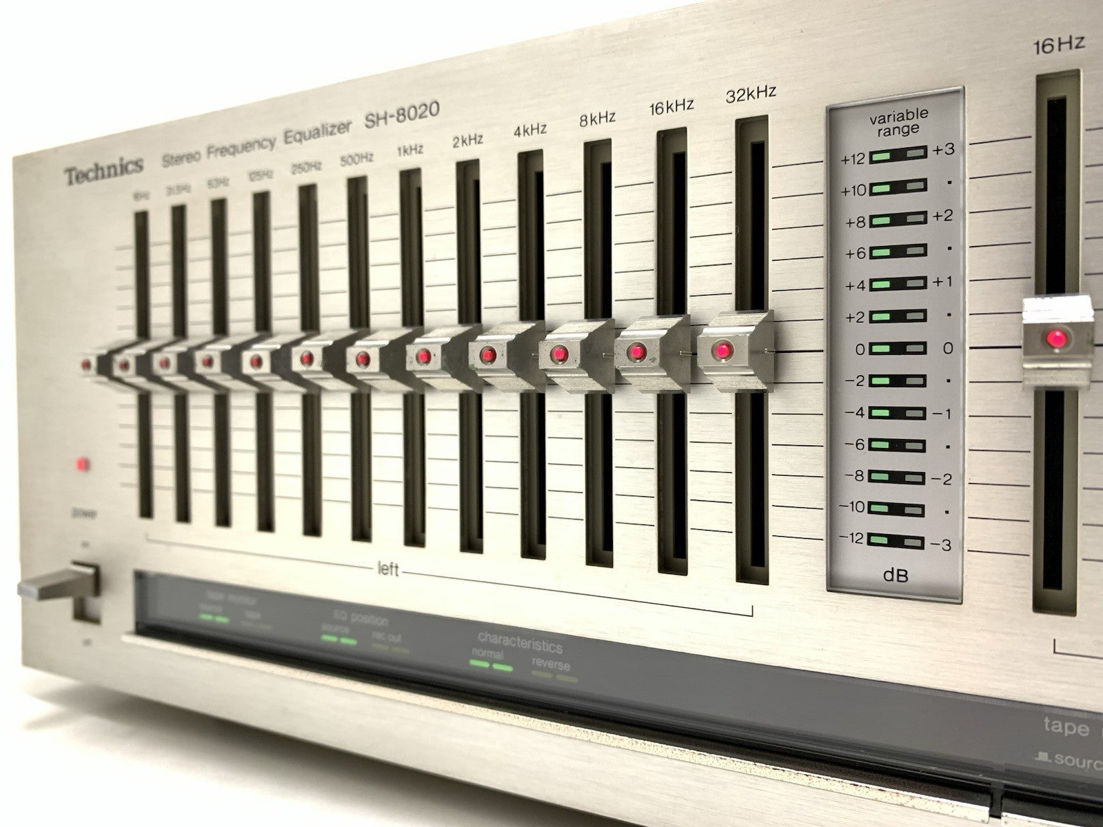 Technics テクニクス グラフィックイコライザー グラフィック