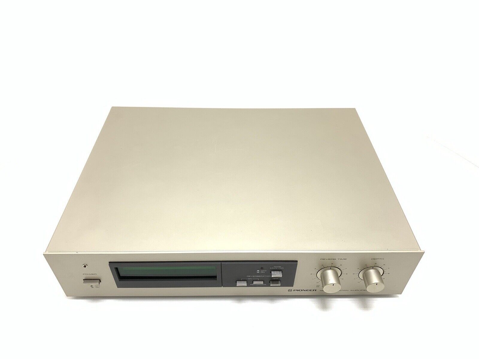 PIONEER Stereo REVERBERATION AMPLIFIER SR-9 Vintage 1982 WORK Perfect Good Look