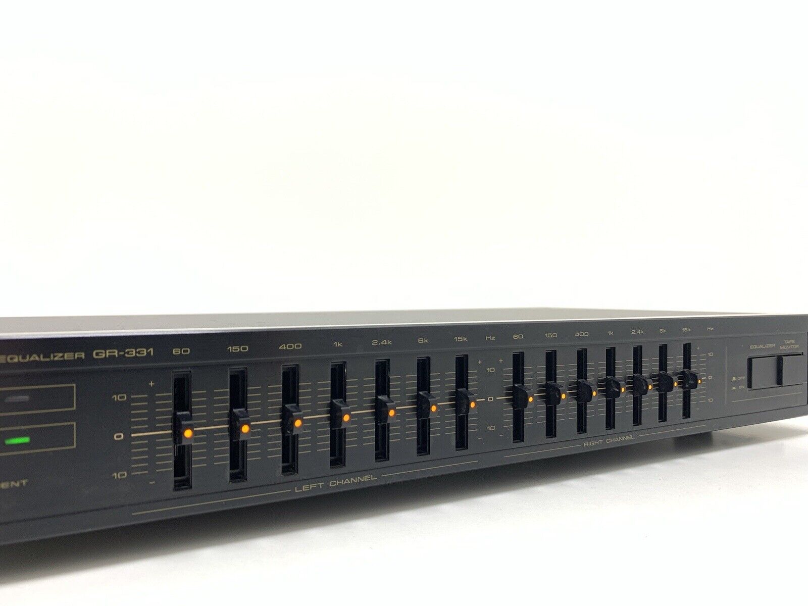 PIONEER GR 331 Stereo Graphic Equalizer 7 Bands Vintage 1987 Work HiFi Good Look