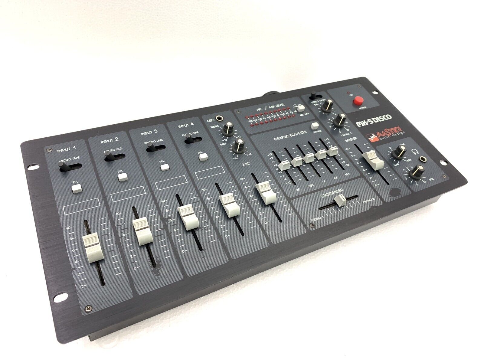 MÁSTER AUDIO DESING MX-5 DISCO Professional Mixer 5 Channel Refurbished