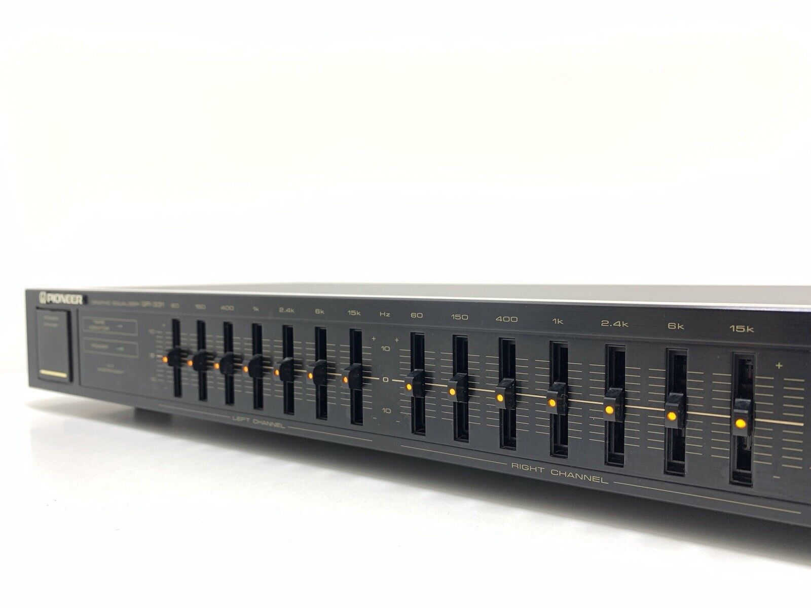 PIONEER GR 331 Stereo Graphic Equalizer 7 Bands Vintage 1987 Work HiFi Good Look