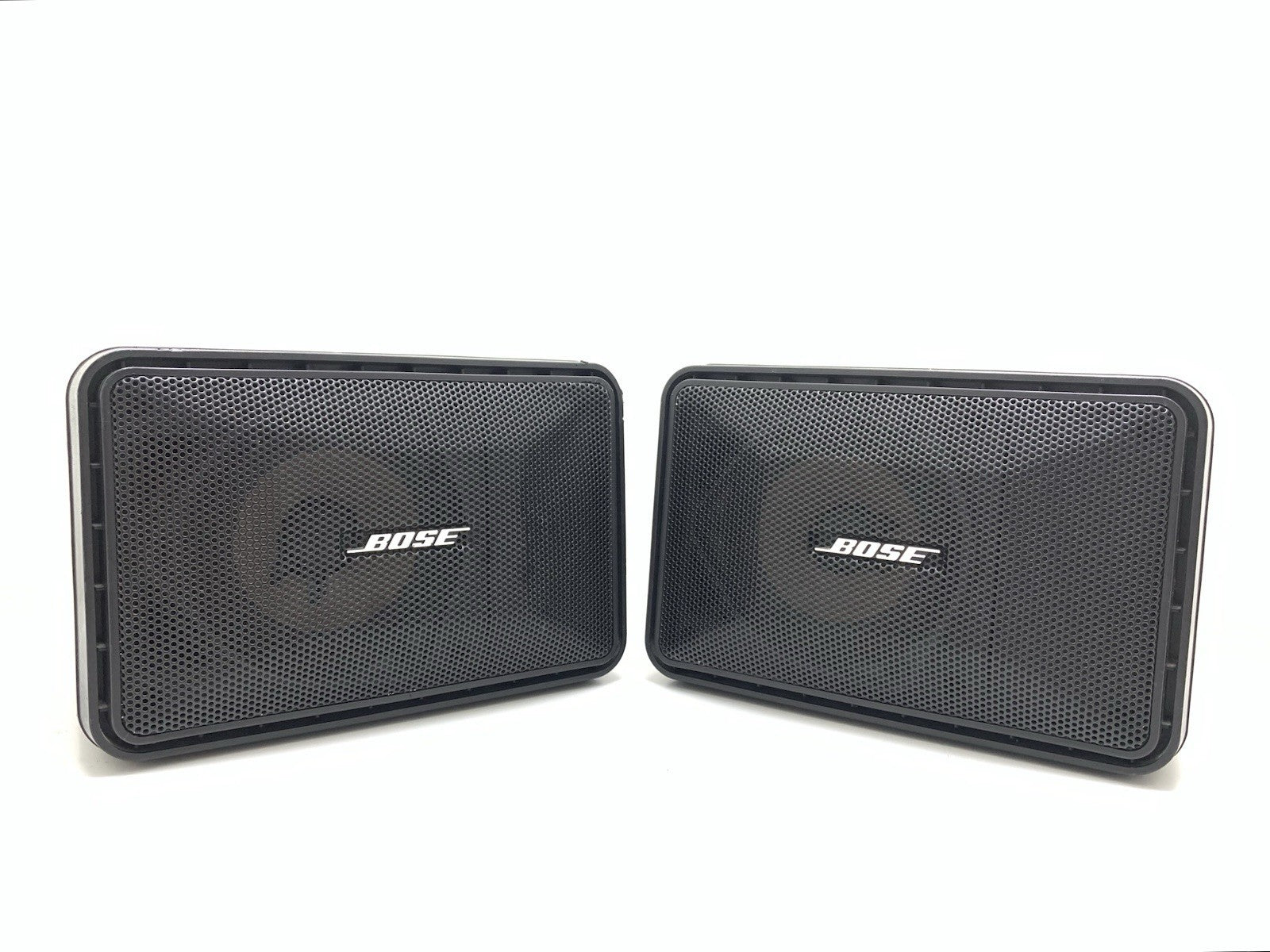 BOSE 101 Music Monitor Speakers 2 Way 60 Watts RMS Vintage 1984 WORK Good Look