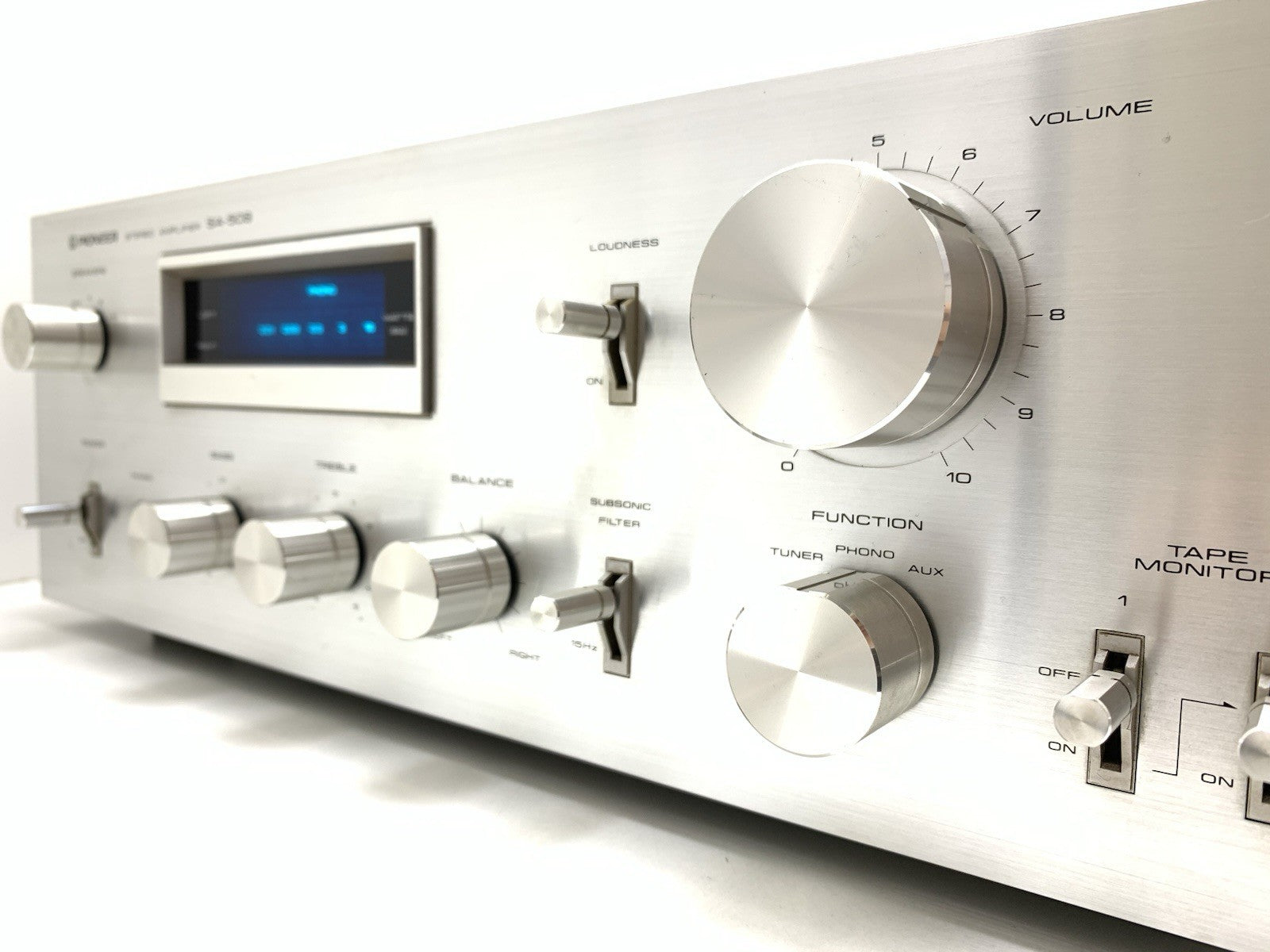 PIONEER SA 508 Stereo HiFi Amplifier 25+25 Watts RMS Vintage 1979 WORK GOOD LOOK