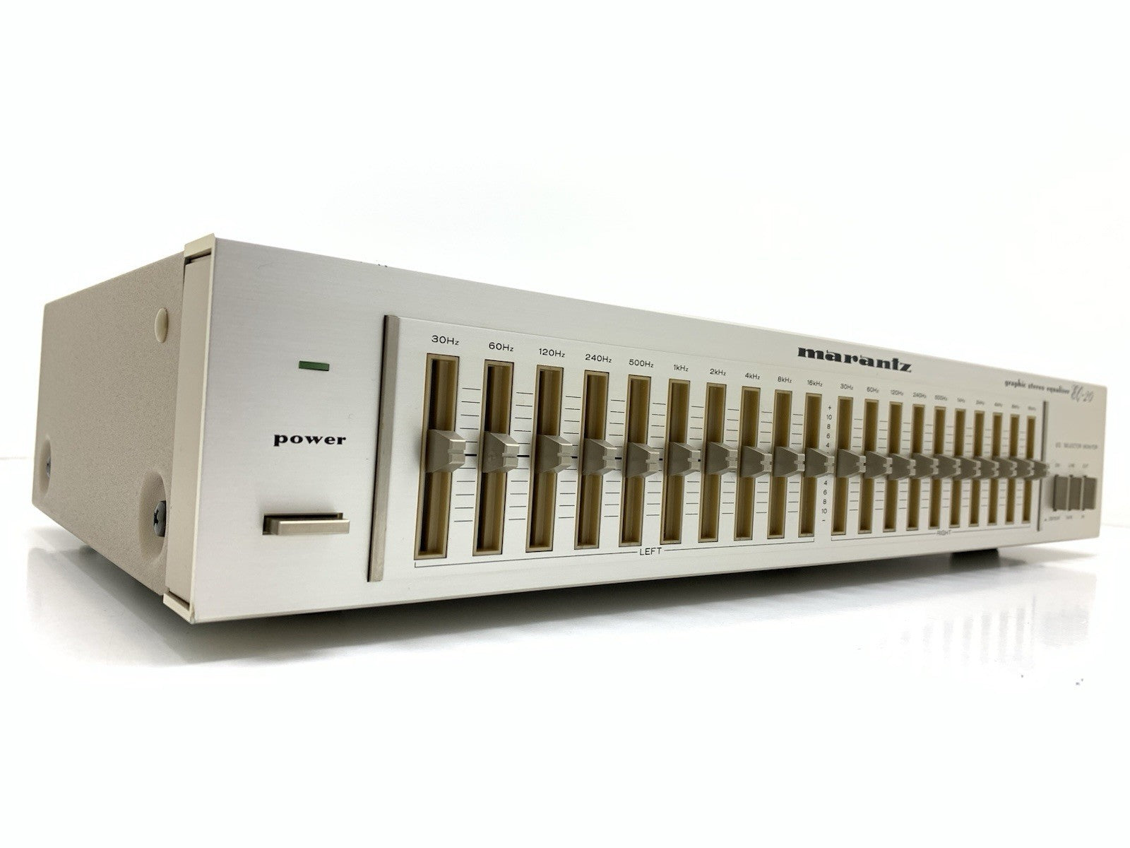 MARANTZ EQ 20 Stereo Graphic Equalizer Vintage 1980 High End WORK Good Look