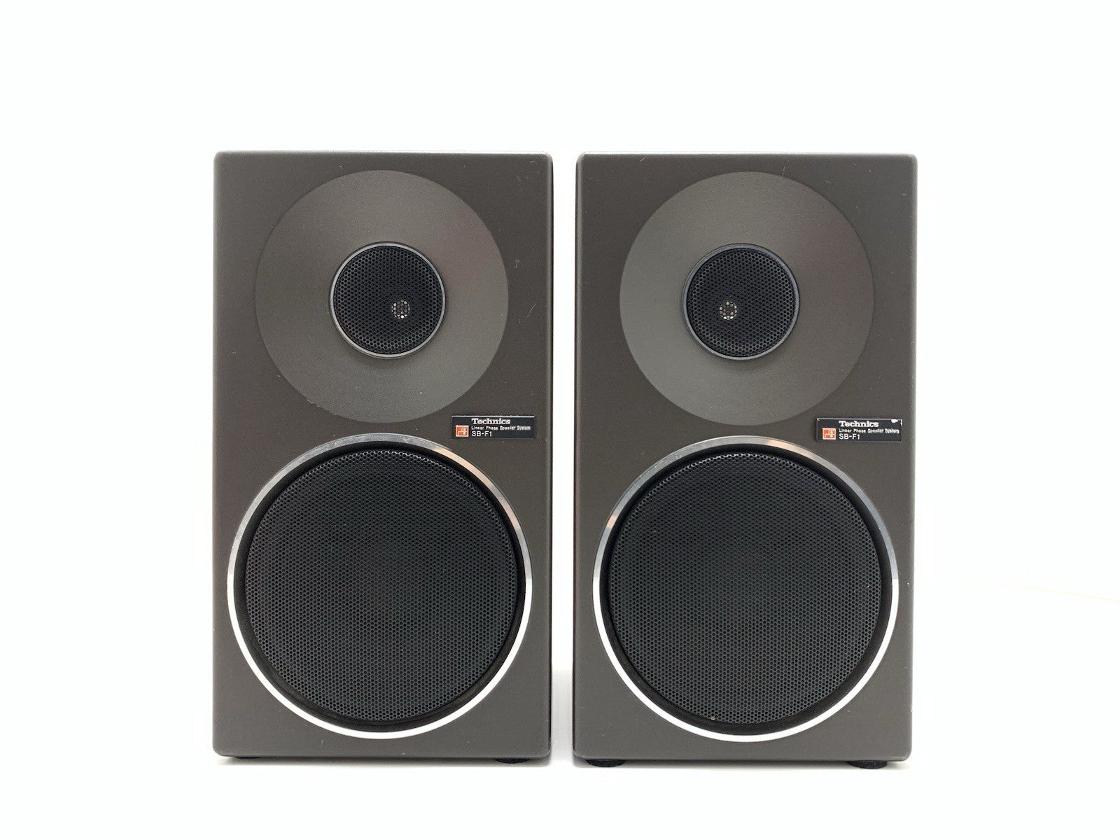 TECHNICS SB F1 Mini Speaker 2 Way System 40Watts RMS Vintage 1978
