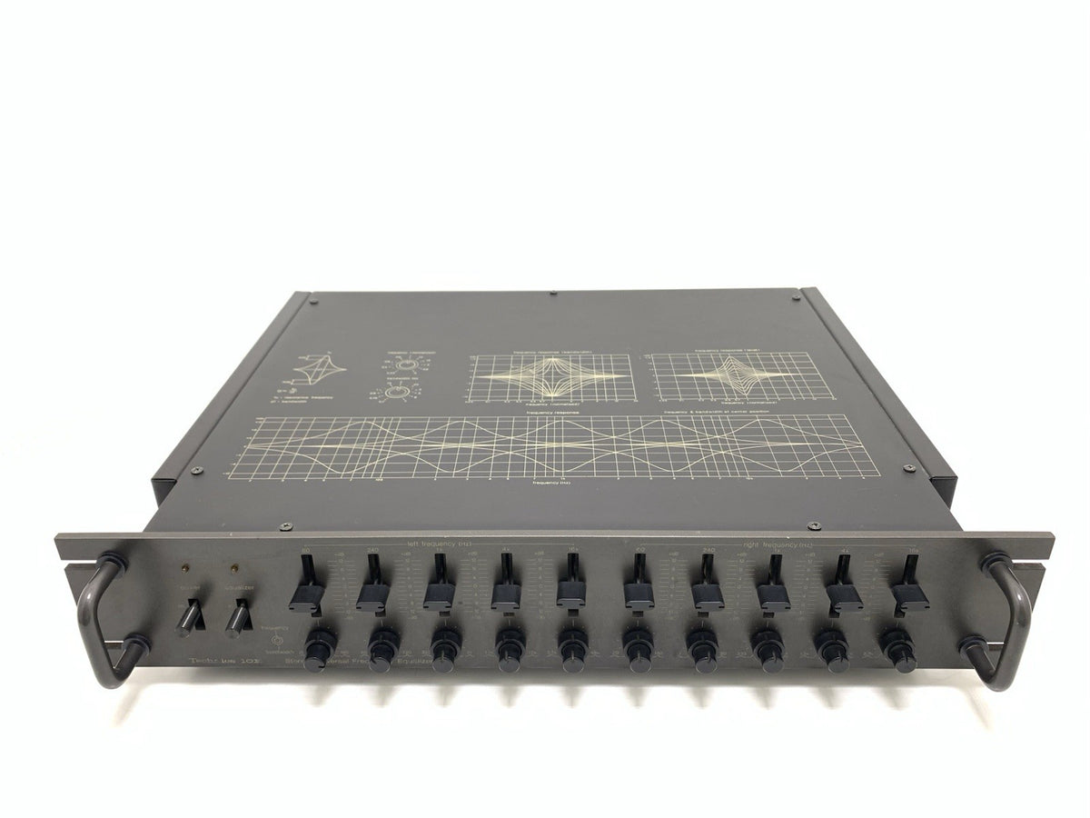 TECHNICS SH 9010E Stereo Parametric Equalizer 5 Bands Vintage Work Good Look