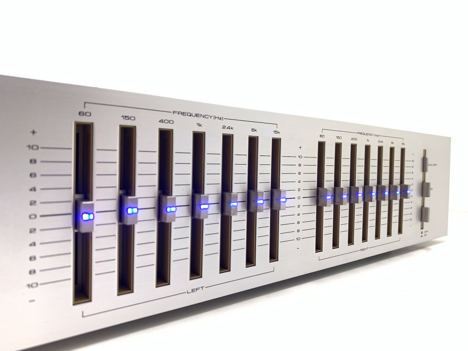 PIONEER SG 300 Graphic Equalizer BLUE LINE Vintage 1983 Hi End Working Good Look