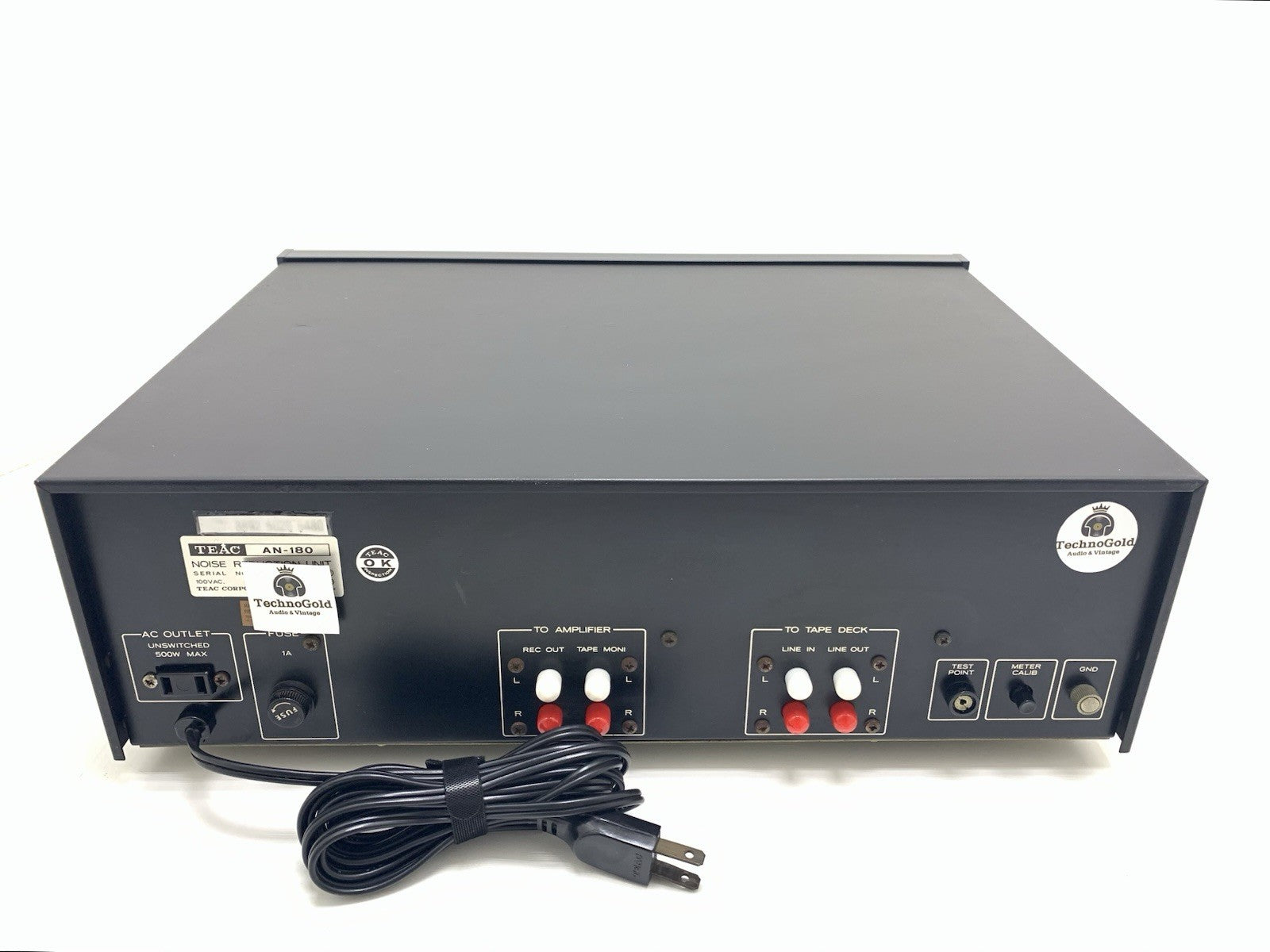 TEAC AN 180 DOLBY B Professional Noise Reduction System Vintage WORK Good Look