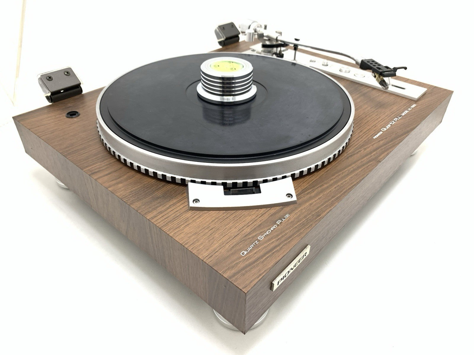 PIONEER XL 1550 Turntable Direct Drive Manual Quartz Vintage 1976 WORK Good Look