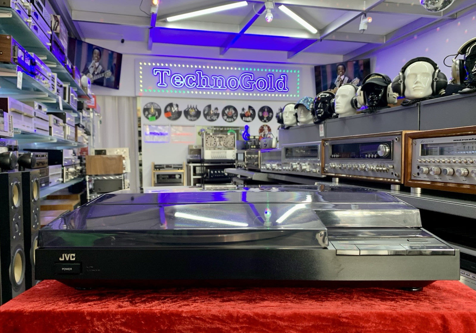 JVC AL L20 R Turntable Drive Drive Linear Track Vintage 1980 All Work Good Look