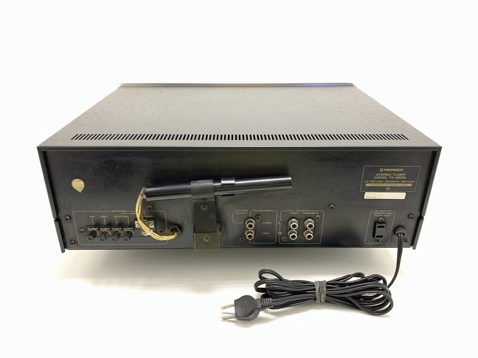 ★PIONEER AM/FM STEREO TUNER F-8800X　♪ PIONEER TX-8800 II FM/AM Vintage Stereo Tuner Silver AC100V