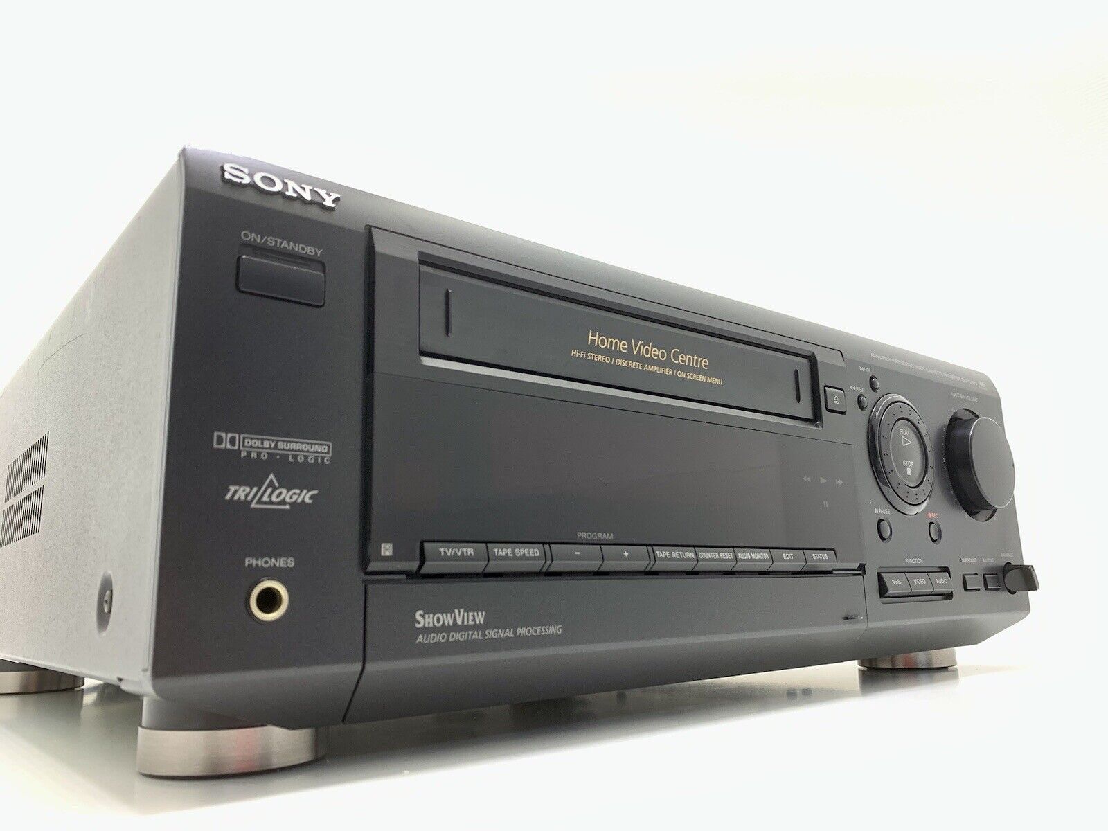 SONY SLV-AV100 Home Audio Video 5.1 Receiver HiFi VHS DOLBY PROLOGIC With Remote