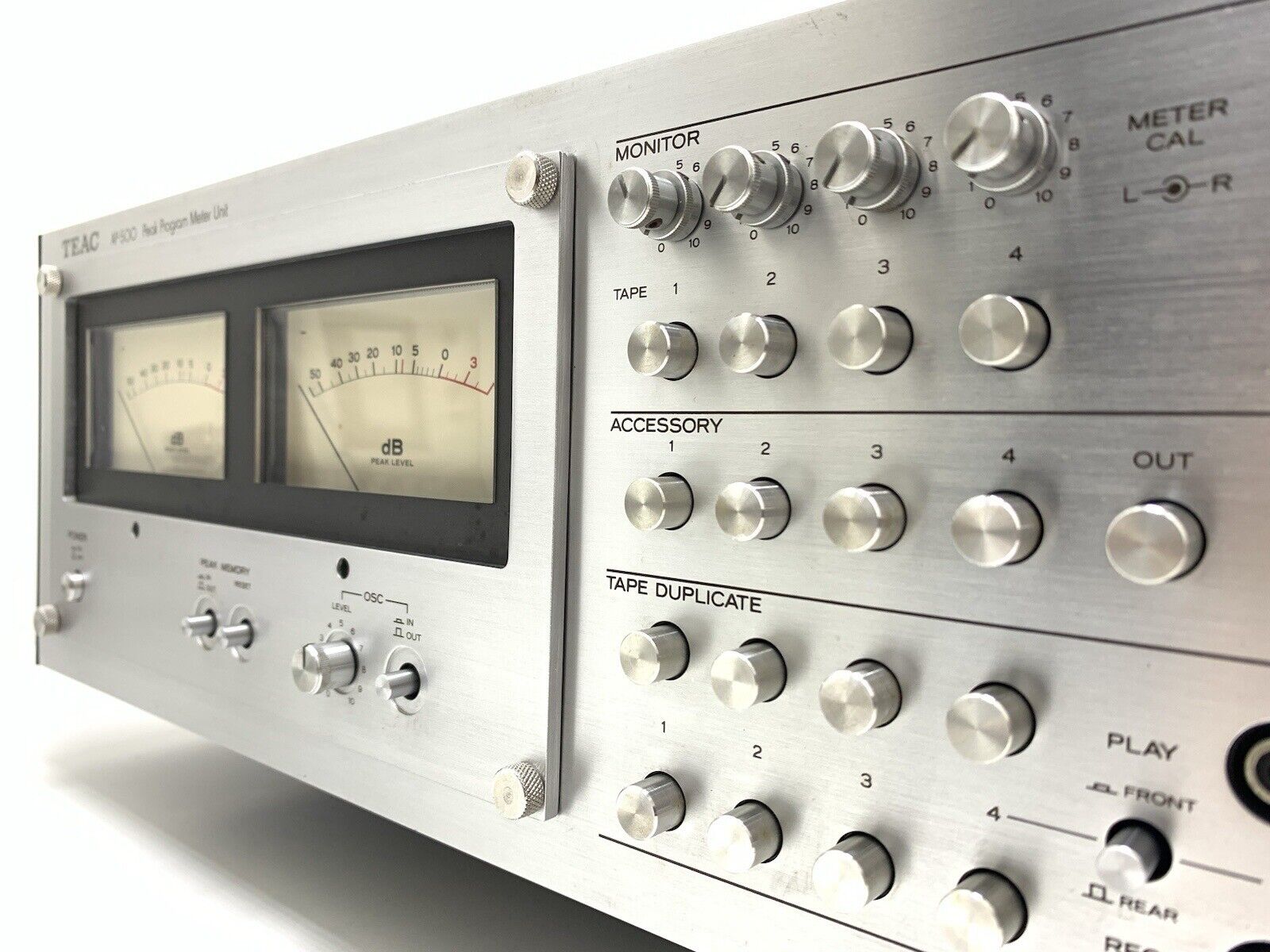 TEAC AP-500 Very RARE Peak Program Meter Unit Vintage 1977 Manual WORK Like New