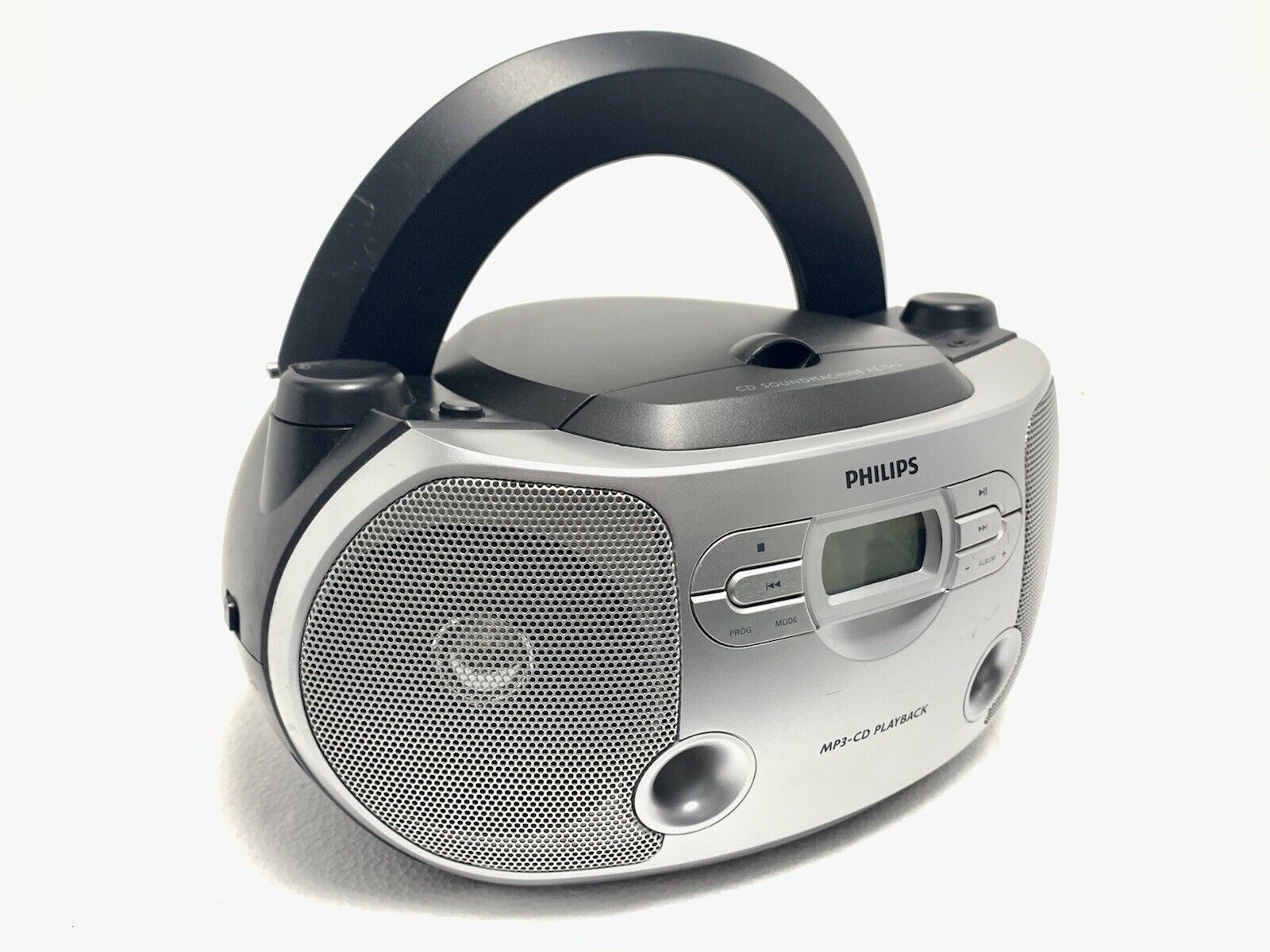 Radio MP3 CD LCD Playback Soundmachine PHILIPS AZ1046  Good Look Working Perfect