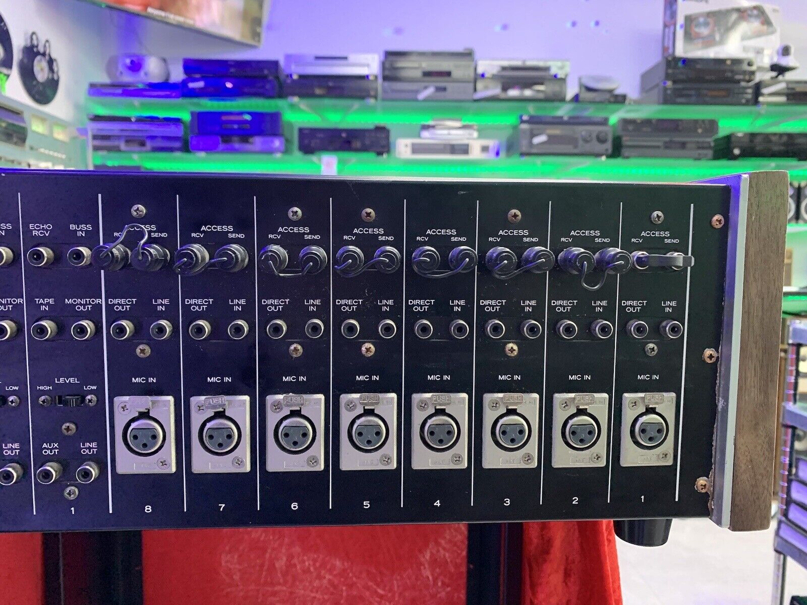 TEAC TASCAM Series Model 5A RARE AUDIO MIXER 8 Ch Vintage 1975 WORKING Good Look