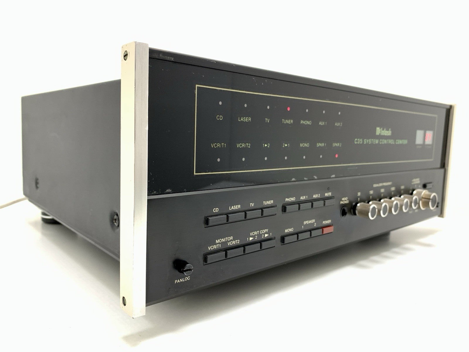 McINTOSH C 35 System Control Center Stereo Pre Amplifier Vintage WORK Good Look