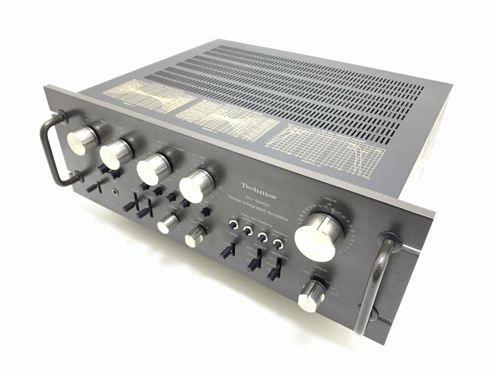 TECHNICS SU 9400 Stereo Amplifier WORK 80 + 80 Watts RMS Vintage 1976 GOOD LOOK