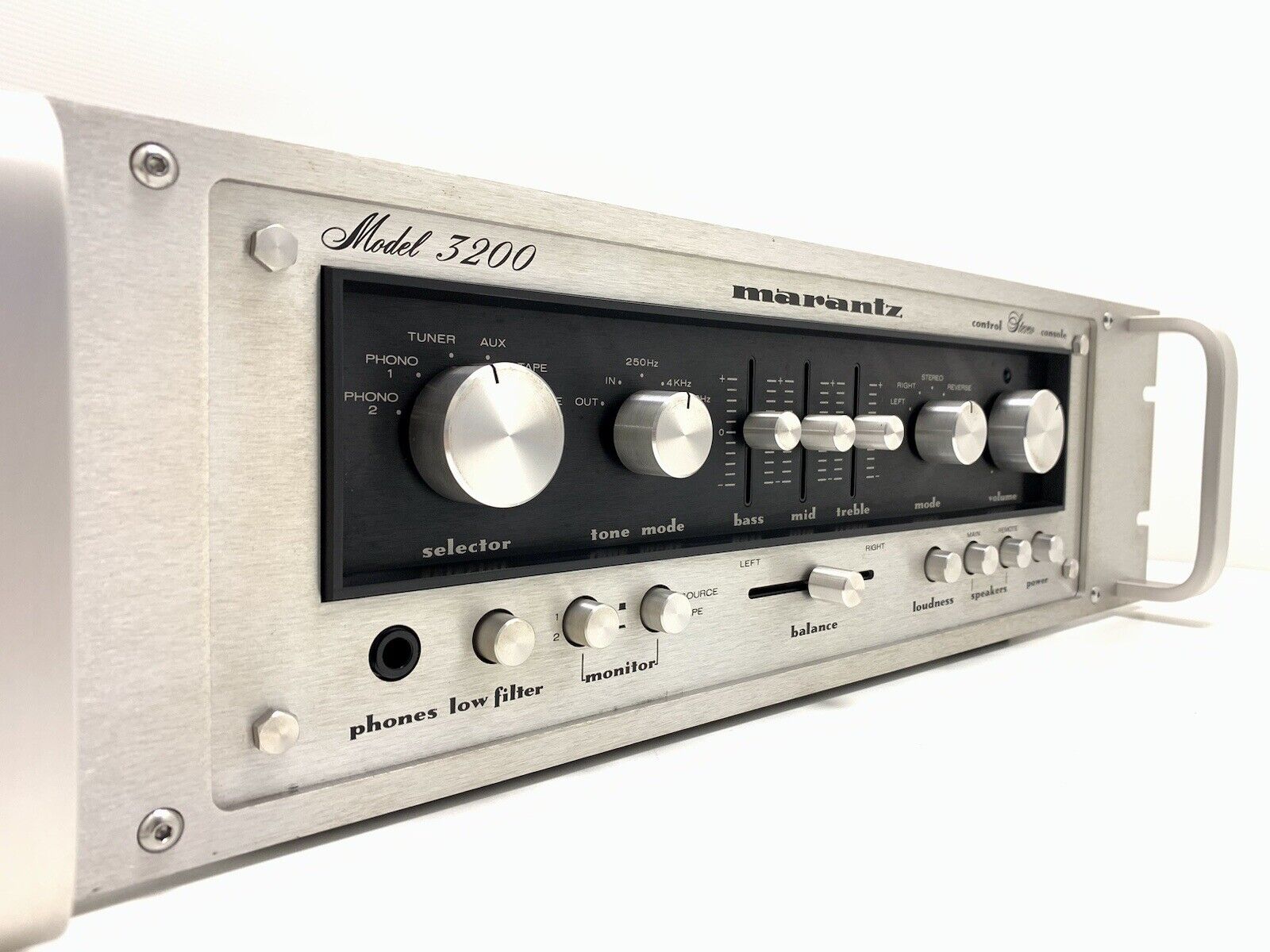MARANTZ Model 3200 RACK 19" Stereo Pre Amplifier Vintage 1976 HiFi Work GoodLook