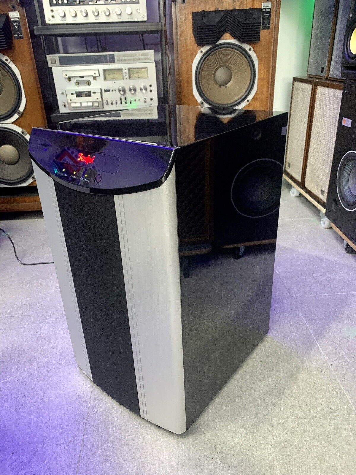TEUFEL SubWoofer L 5200 SW Speaker 500 Watts RMS High End Work Germany Good Look