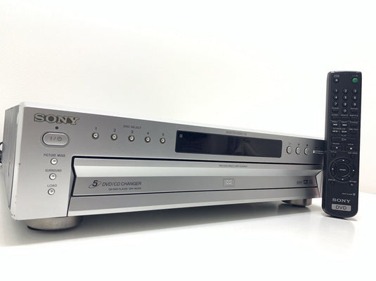 SONY DVP-NC615 DVD CD Carousel Compact Disc + Remote Vintage 2002 WORK Good Look