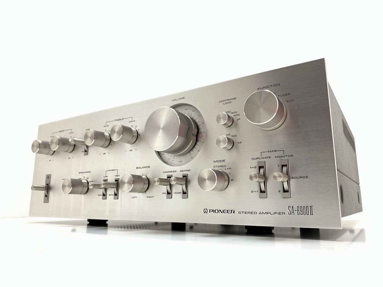 PIONEER SA-8900 II Stereo Amplifier 80+80 WRMS Vintage 1976 Work 220V Good Look