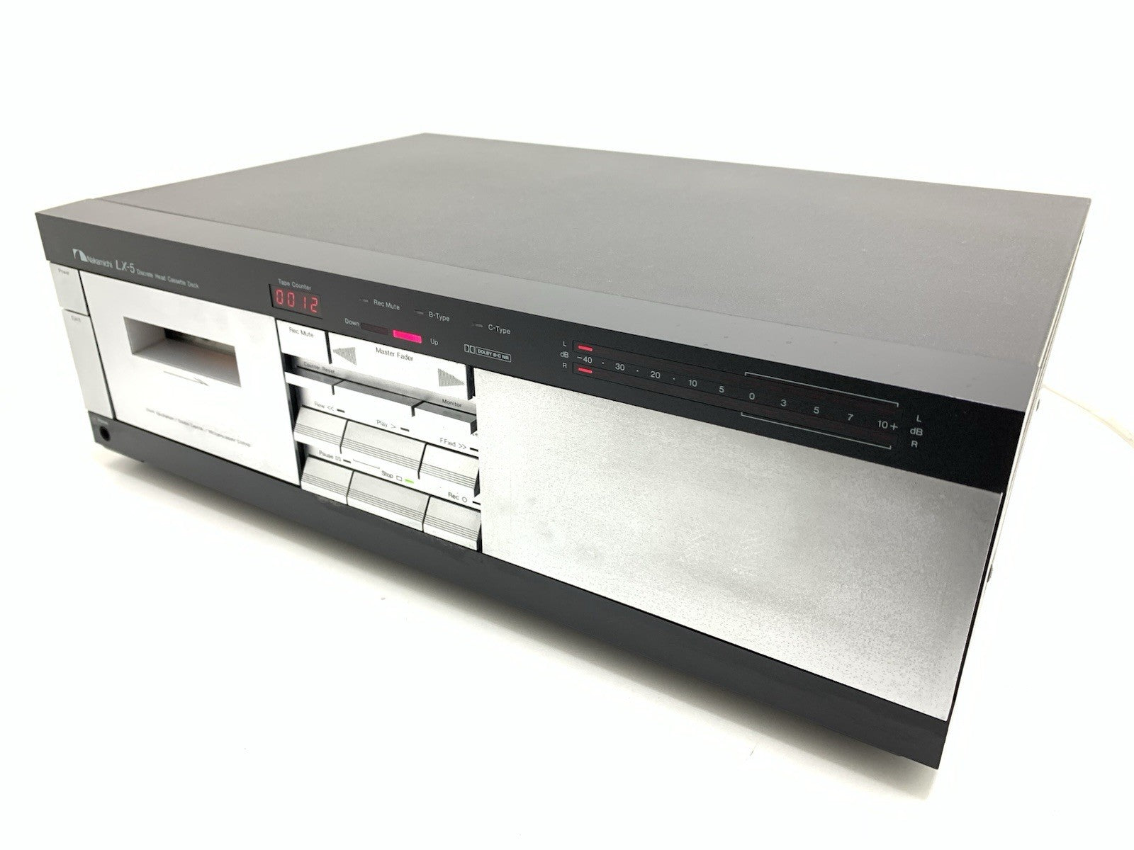 NAKAMICHI LX 5 High End 3 Head Cassette Tape Deck Vintage 1982 WORKING Good Look