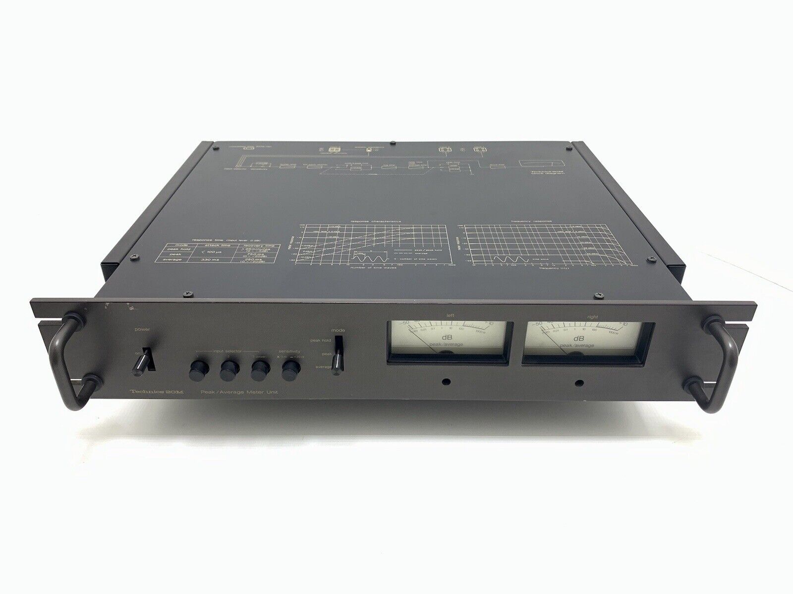 TECHNICS SH-9020 RARE Peak Average Meter Unit Vintage 1977 Refurbished Good Look