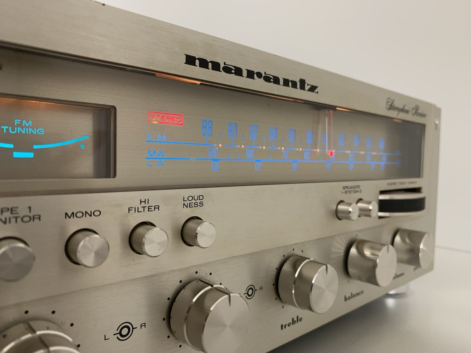 MARANTZ 2238BL Stereo Receiver 2X 42 Watts RMS Vintage 1977 RARE WORK Good Look