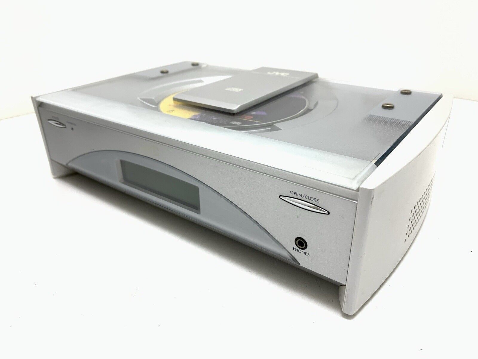 JVC FS-SD5 Vintage CD Player Mini Componet System Remote Control WORK Good Look