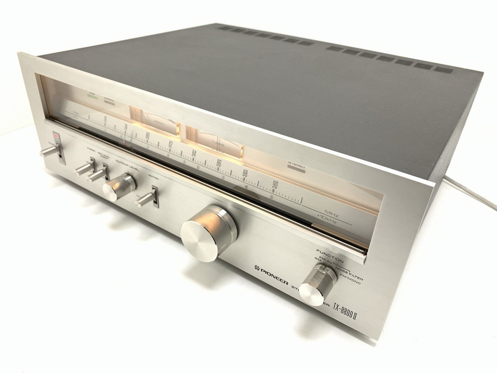 PIONEER TX 8800 II AM/FM Stereo Analogue Tuner Vintage 1979 WORK Good Look