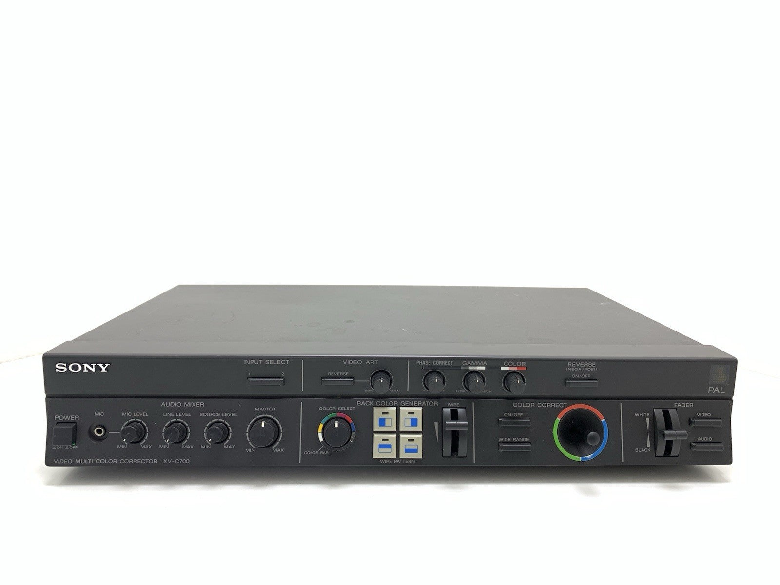 Sony XV-C700 Video Multi Color Corrector Rack Pro Vintage Japan