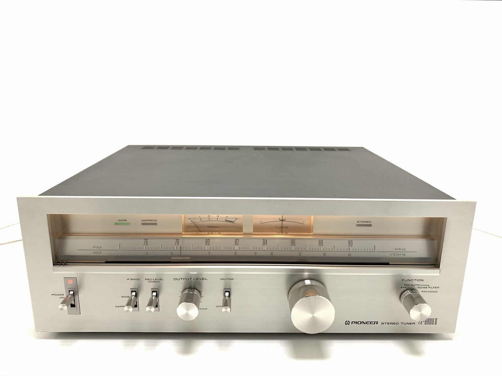 PIONEER TX 8800 II AM/FM Stereo Analogue Tuner Vintage 1979 WORK Good Look