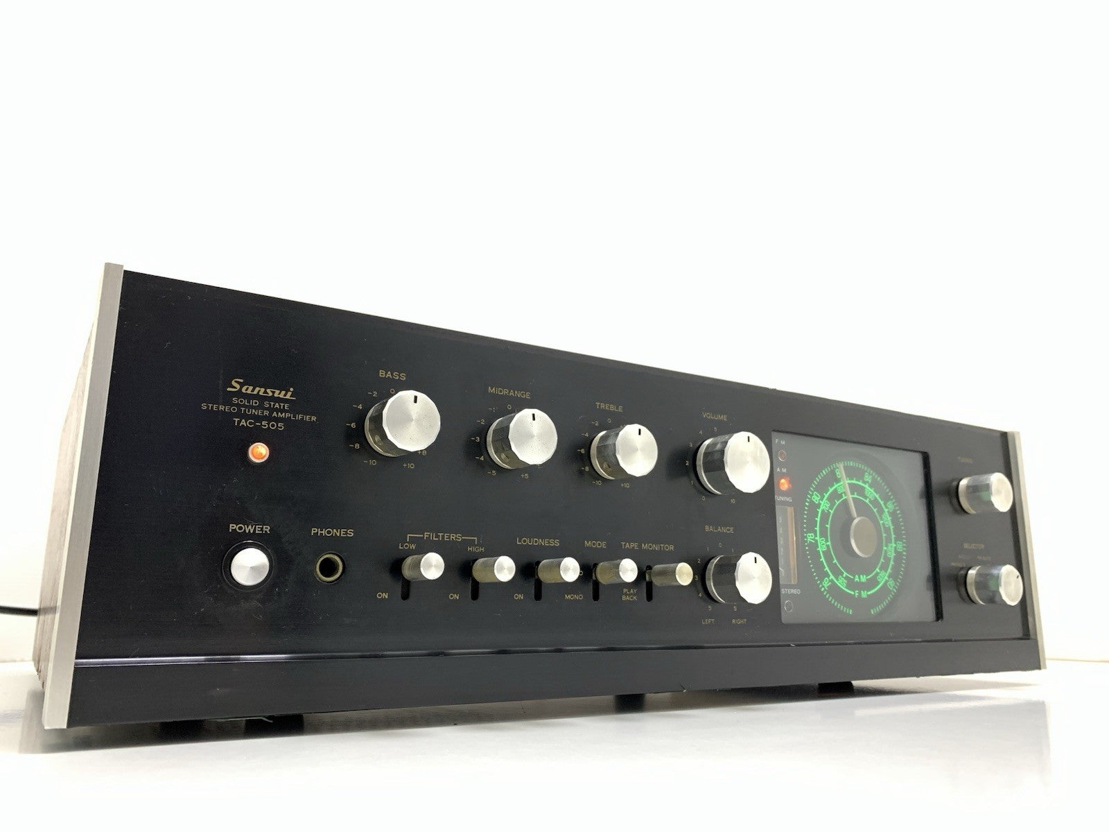 Stereo Integrated 505 TAC SANSUI レシーバー　TAC-505 SANSUI Receiver 1970 Vintage WRMS 20+20 アンプ