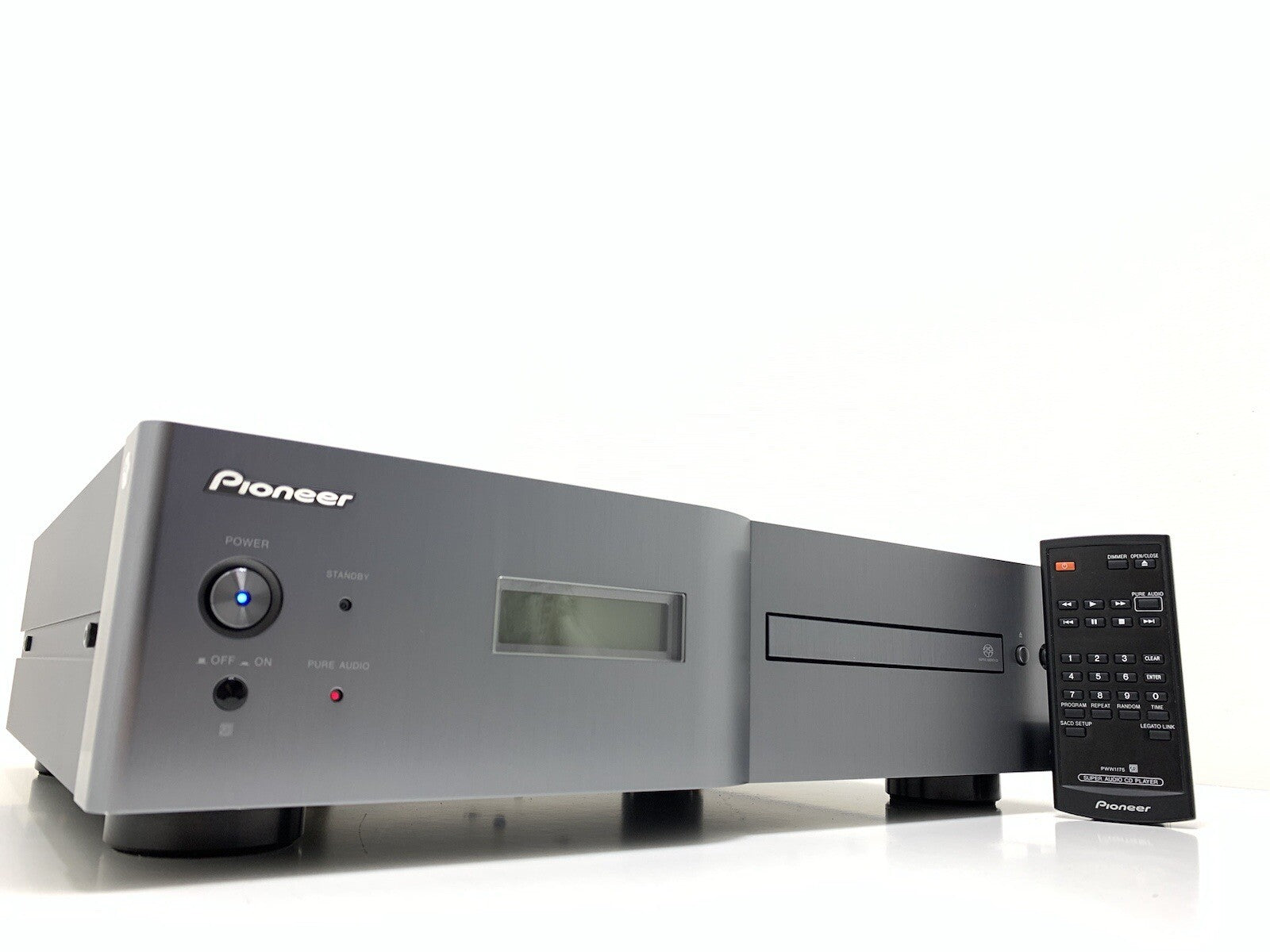 PIONEER PD-D9J Super Audio CD Compact Disc + Remote Vintage 2008 Work Good Look