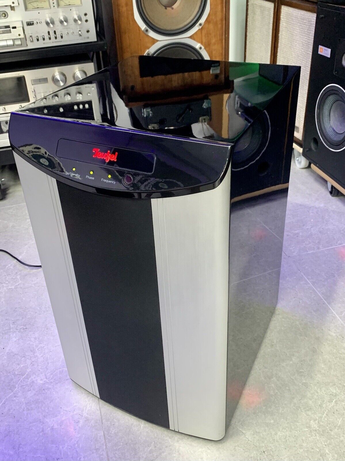 TEUFEL SubWoofer L 5200 SW Speaker 500 Watts RMS High End Work Germany Good Look