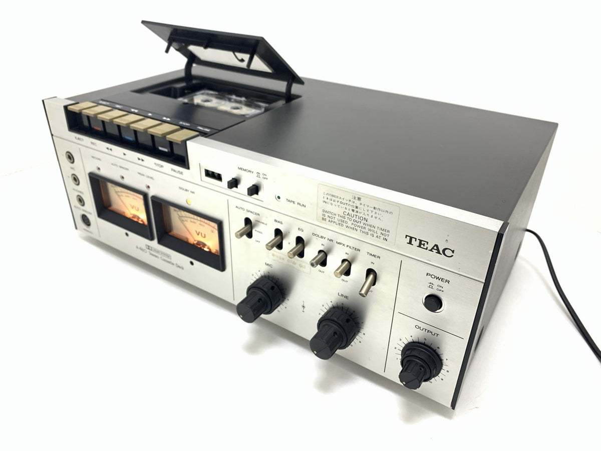 TEAC A 460 Stereo Tape Deck 2 Head Vintage 1975 High End Working  Good Look