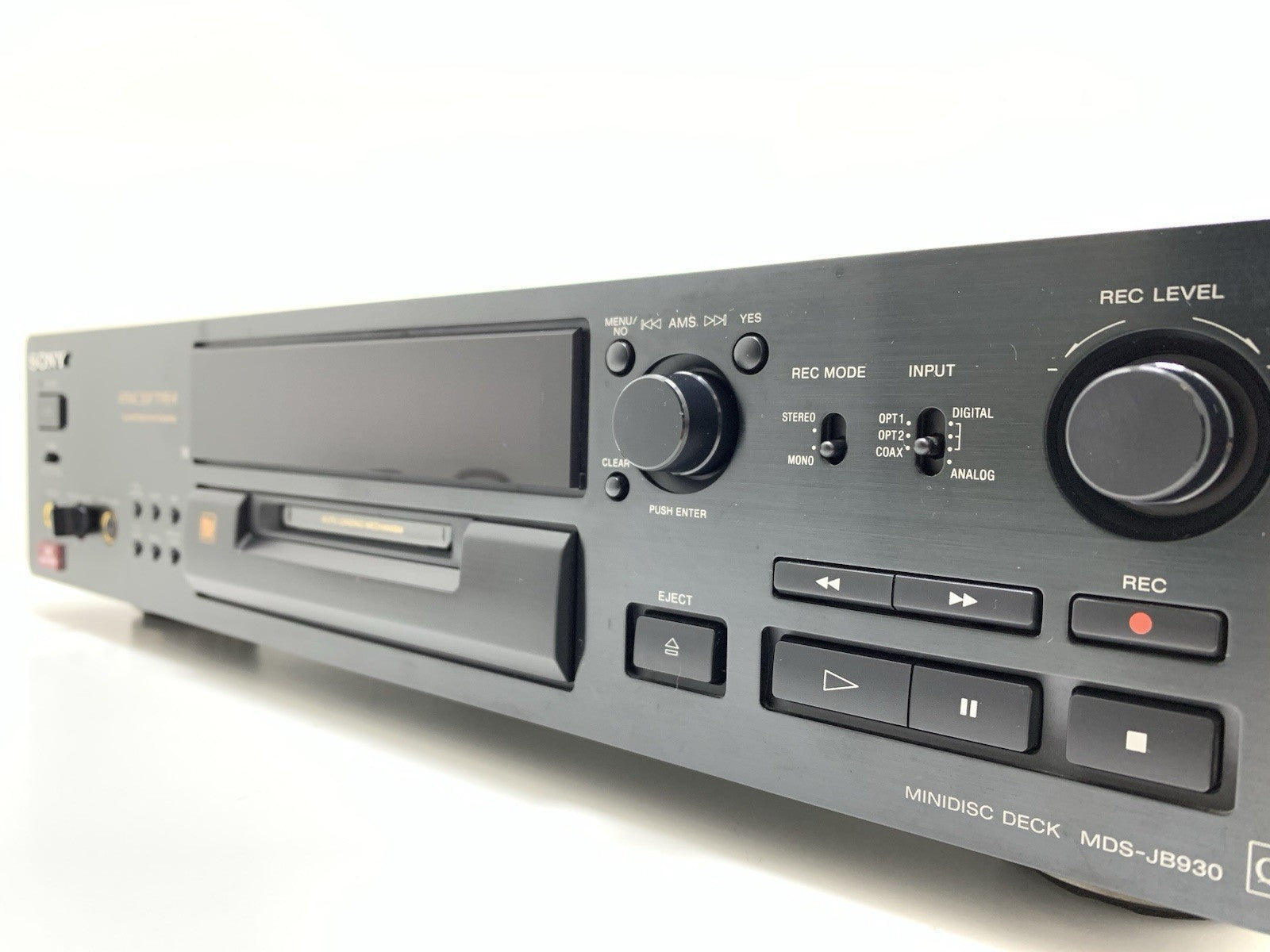 Sony MDS-JB930 MiniDisc Deck Type-R Hi-Fi Recorder Player Vintage