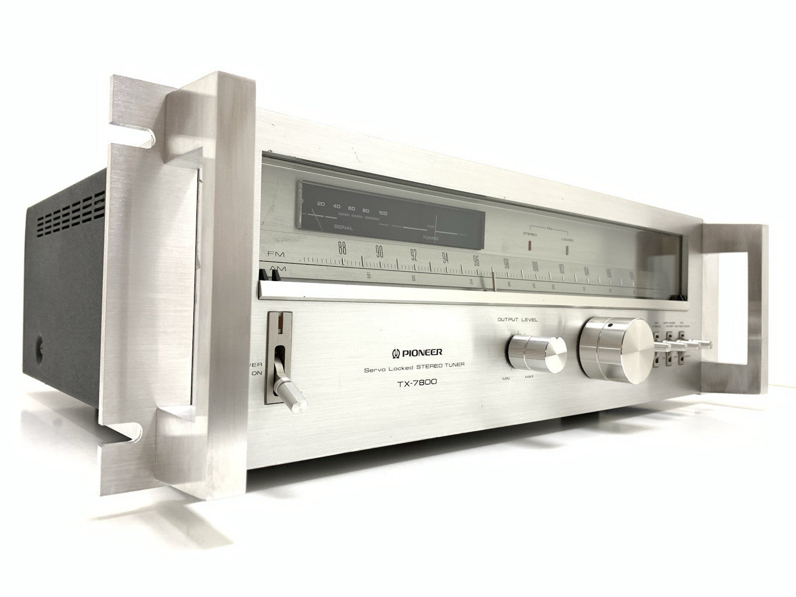 PIONEER TX 7800 AM/FM Stereo Tuner Rack Handless 19" Vintage 1979 WORK Good Look