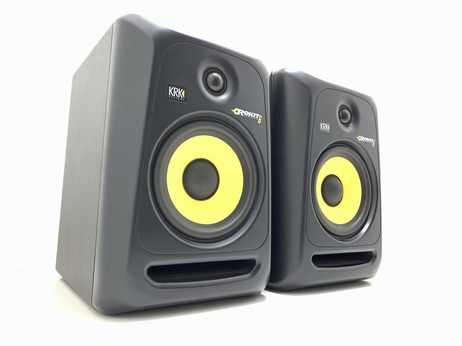 KRK ROKIT RP6 G3 Profesional ACTIVE Monitor Speakers 2Way 73W RMS Work GOOD LOOK