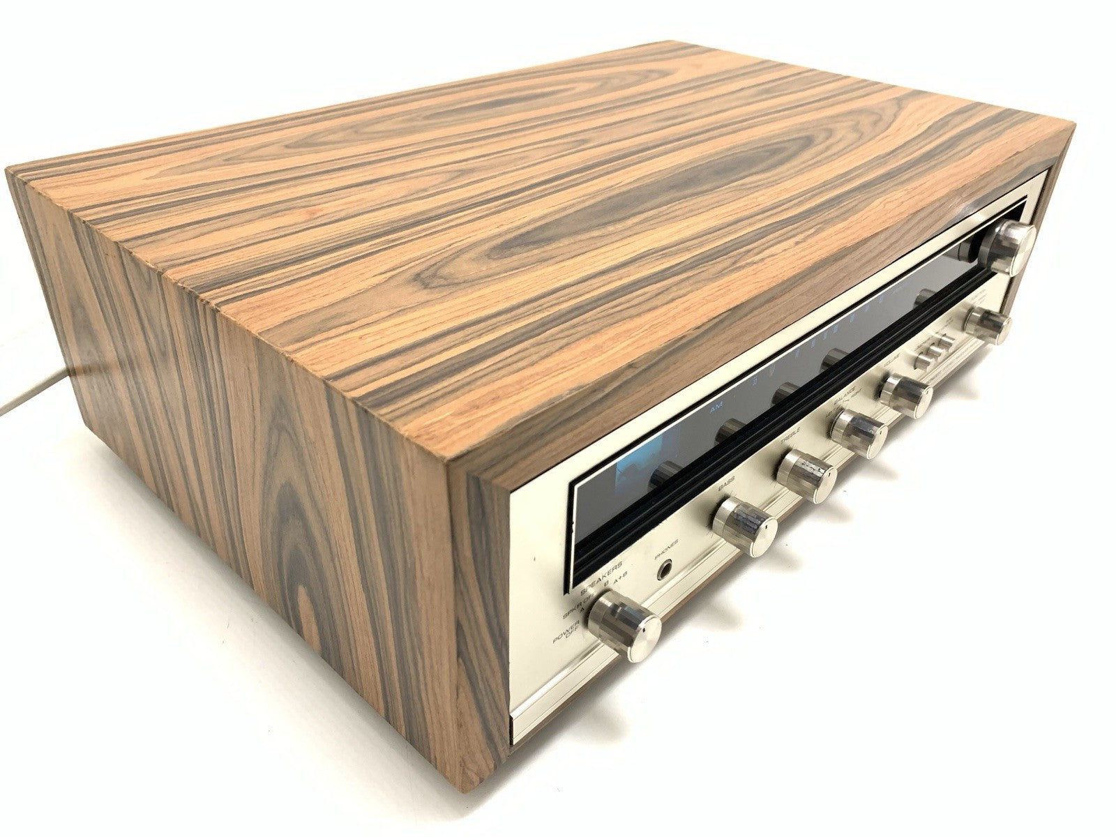 PIONEER SX 300 AM/FM Stereo Receiver NEW Wood BOX Vintage 1973 WORK Good Look