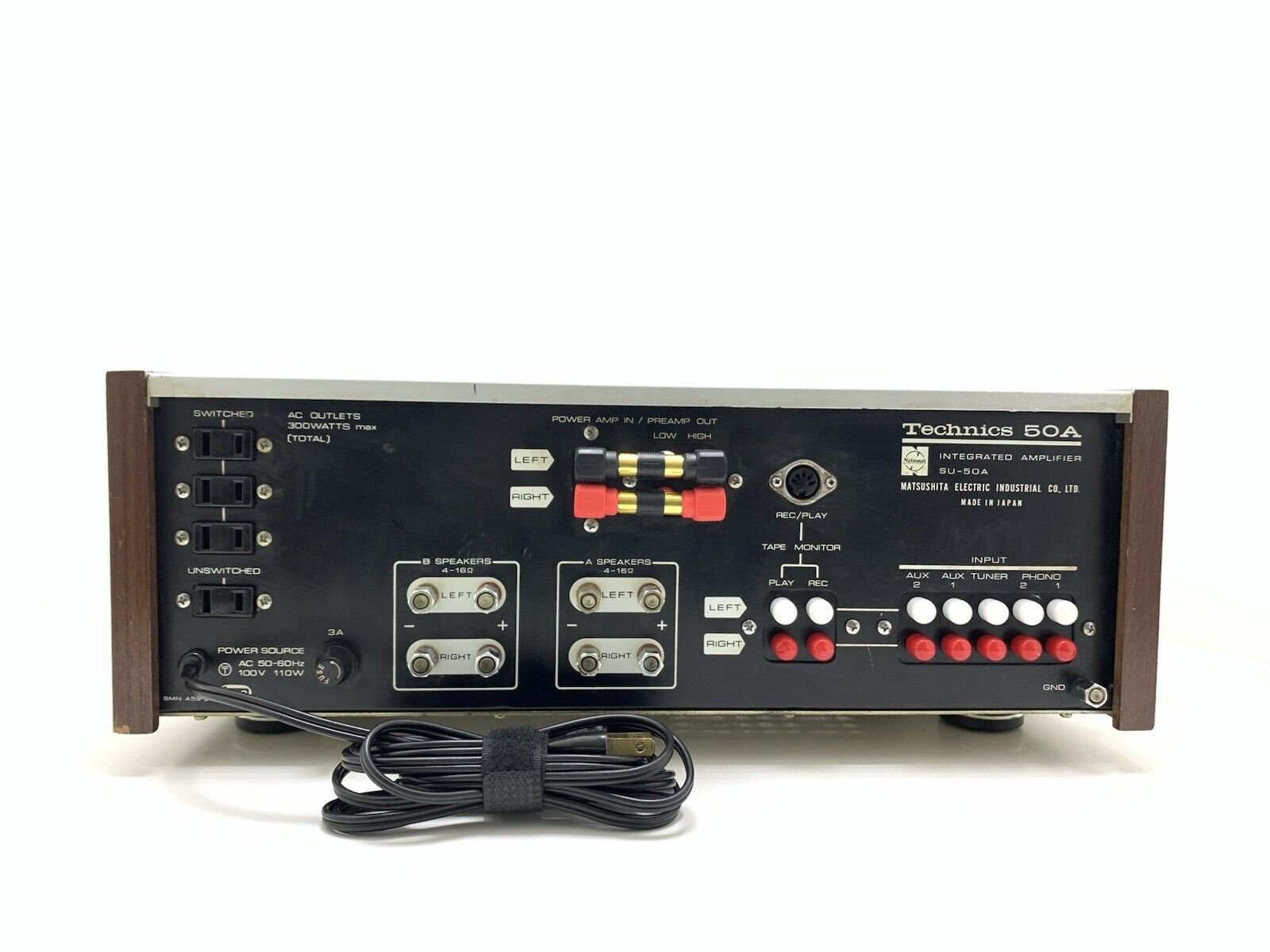 TECHNICS SU 50A Stereo Integrated Solid State Amplifier